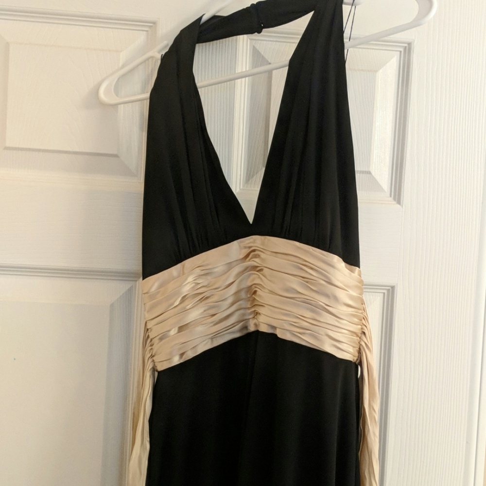 Black cocktail dress